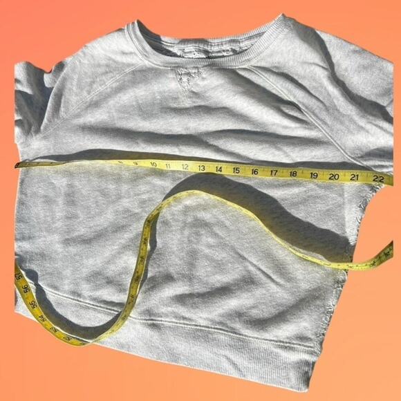 Aeropostale women’s size M cropped crewneck sweatshirt with lace back - Picture 9 of 10